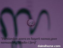 Ramazan-ı Şerif Ayı Teheccüd Namazı