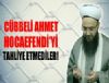 Cbbeli Ahmet Hoca Efendi'yi Tahliye Etmediler!